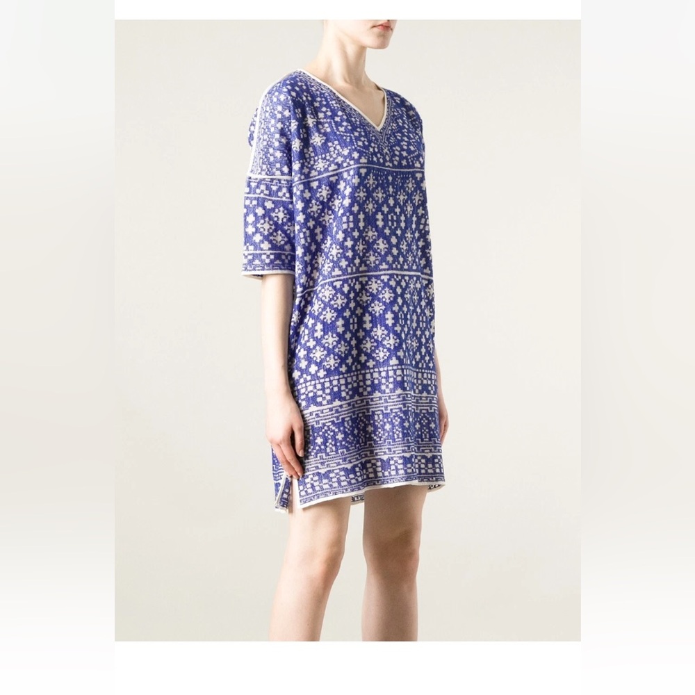 Isabel Marant Étoile Beverly Embroidered Tunic Dress Medium - Picture 3 of 14